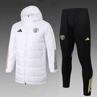 Chandal de Invierno del Manchester United 25-26 Blanco