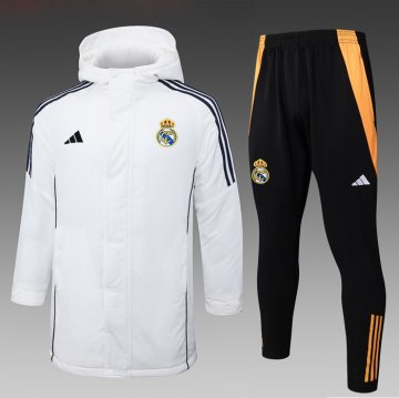 Chandal de Invierno del Real Madrid 2024-25 Blanco