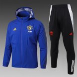 Chandal de Rompevientos del Manchester United 24-25 Azul