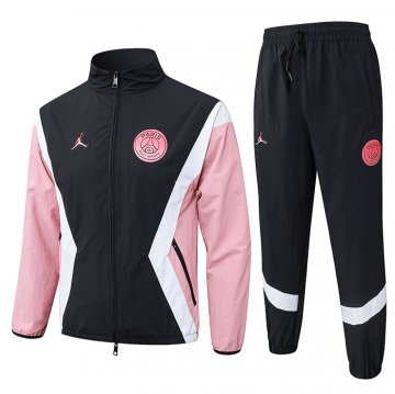 Chandal de Rompevientos del Paris Saint-Germain 25-26 Negro Rosa