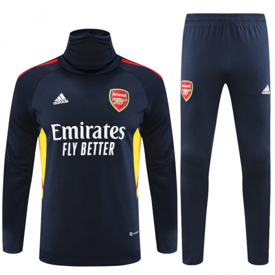 Chandal de Sudadera del Arsenal 2022 Azul Oscuro - Haga un click en la imagen para cerrar