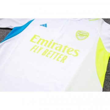 Chandal de Sudadera del Arsenal 23-24 Blanco
