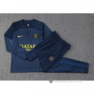 Chandal de Sudadera del Paris Saint-Germain 23-24 Azul