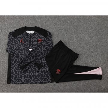 Chandal de Sudadera del Paris Saint-Germain Jordan Nino 2024-25 Negro