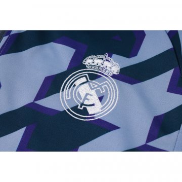 Chandal de Sudadera del Real Madrid 24-25 Negro y Gris