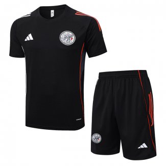 Chandal del Ajax Manga Corta 25-26 Negro - Pantalon Corto