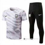 Chandal del Corea del Sur Manga Corta 22-23 Blanco
