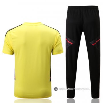 Chandal del Flamengo Manga Corta 22-23 Amarillo