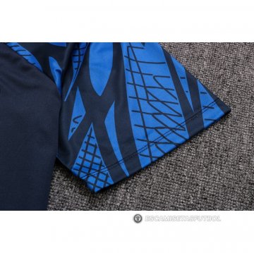 Chandal del Francia Manga Corta 2022-23 Azul - Pantalon Corto