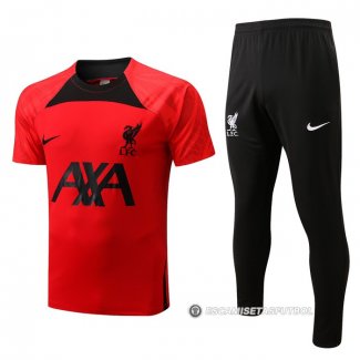 Chandal del Liverpool Manga Corta 2022-23 Rojo