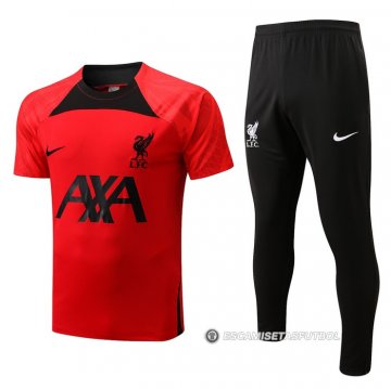Chandal del Liverpool Manga Corta 2022-23 Rojo