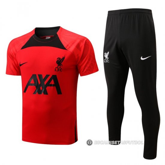 Chandal del Liverpool Manga Corta 2022-23 Rojo - Haga un click en la imagen para cerrar