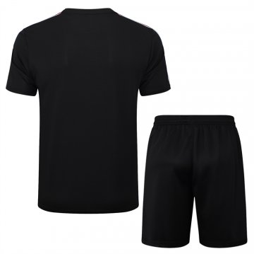 Chandal del Manchester United Manga Corta 25-26 Negro - Pantalon Corto