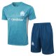 Chandal del Olympique Marsella Manga Corta 24-25 Azul - Pantalon Corto