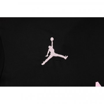 Chandal del Paris Saint-Germain Jordan Manga Corta 2024-25 Negro - Pantalon Corto