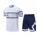 Chandal del Paris Saint-Germain Manga Corta 22-23 Blanco - Pantalon Corto