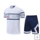 Chandal del Paris Saint-Germain Manga Corta 22-23 Blanco - Pantalon Corto
