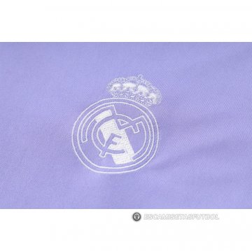 Chandal del Real Madrid Manga Corta 2022-23 Purpura