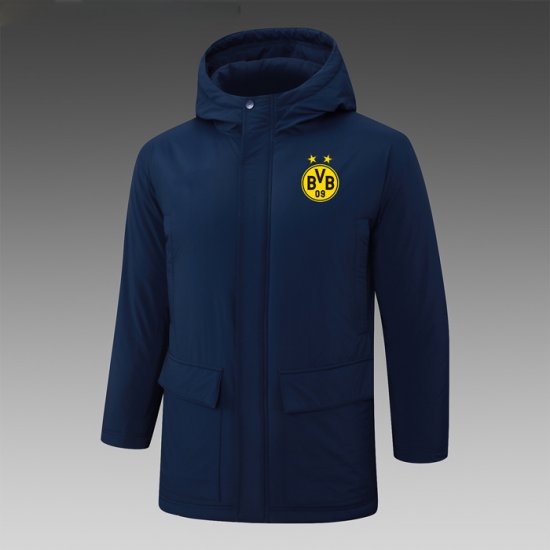 Chaqueta Invierno del Borussia Dortmund 24-25 Azul - Haga un click en la imagen para cerrar