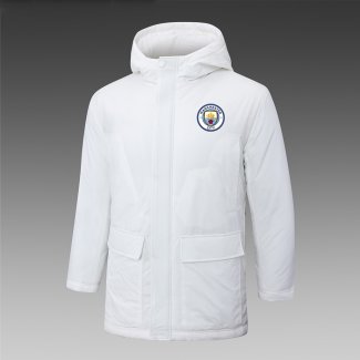 Chaqueta Invierno del Manchester City 24-25 Blanco