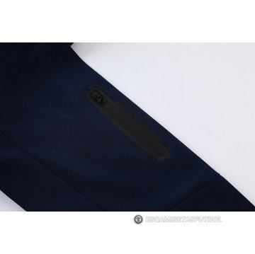 Chaqueta con Capucha del Barcelona 2022-23 Azul