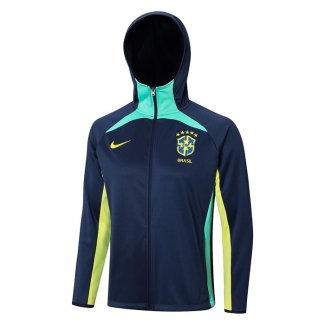 Chaqueta con Capucha del Brasil 22-23 Azul