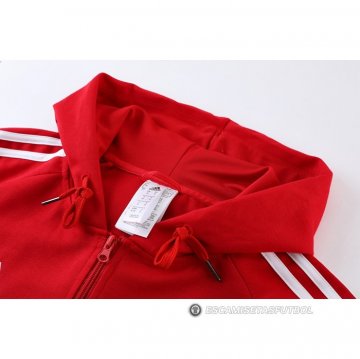 Chaqueta con Capucha del Manchester United 22-23 Rojo