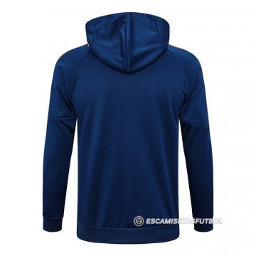 Chaqueta con Capucha del Manchester United 23-24 Azul