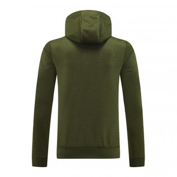 Chaqueta con Capucha del Napoli 24-25 Verde