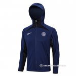 Chaqueta con Capucha del Paris Saint-Germain 2022-2023 Azul