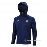 Chaqueta con Capucha del Paris Saint-Germain 2022-2023 Azul