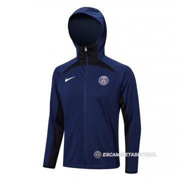 Chaqueta con Capucha del Paris Saint-Germain 2022-2023 Azul