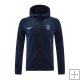Chaqueta con Capucha del Paris Saint-Germain 24-25 Azul