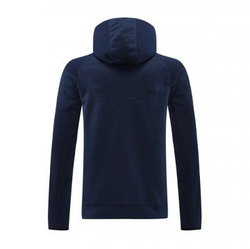 Chaqueta con Capucha del Paris Saint-Germain 24-25 Azul