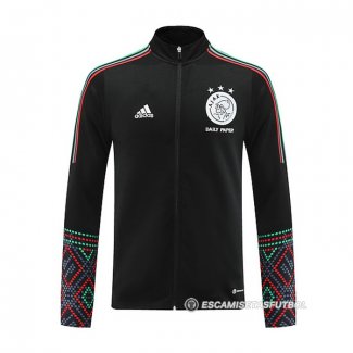 Chaqueta del Ajax 22-23 Negro
