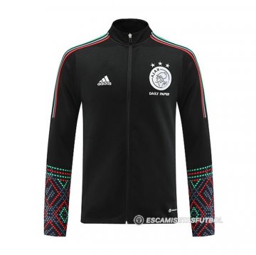 Chaqueta del Ajax 22-23 Negro
