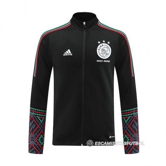 Chaqueta del Ajax 22-23 Negro - Haga un click en la imagen para cerrar