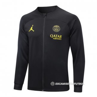 Chaqueta del Paris Saint-Germain Jordan 23-24 Negro
