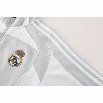 Chaqueta del Real Madrid 25-26 Gris Blanco