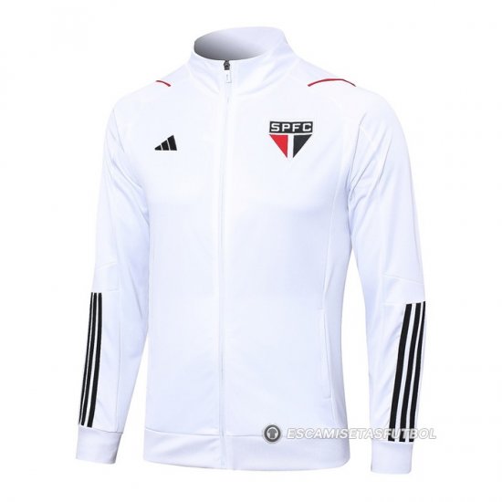 Chaqueta del Sao Paulo 23-24 Blanco - Haga un click en la imagen para cerrar