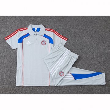 Conjunto Polo del Bayern Munich 25-26 Gris