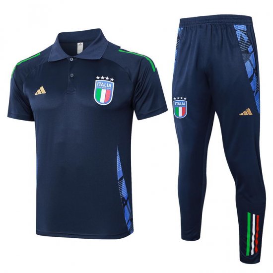 Conjunto Polo del Italia 24-25 Azul - Haga un click en la imagen para cerrar