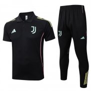 Conjunto Polo del Juventus 25-26 Negro