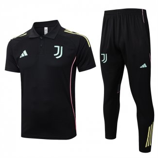 Conjunto Polo del Juventus 25-26 Negro