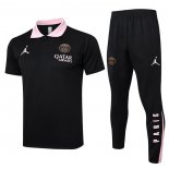 Conjunto Polo del Paris Saint-Germain Jordan 24-25 Negro
