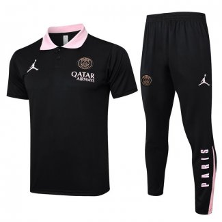 Conjunto Polo del Paris Saint-Germain Jordan 24-25 Negro