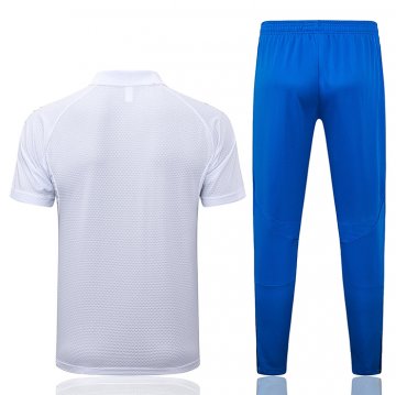 Conjunto Polo del Real Madrid 25-26 Blanco Azul