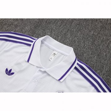 Conjunto Polo del Real Madrid 25-26 Blanco Purpura