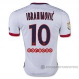 Camiseta Jugador del Paris Saint-Germain Ibrahimovic 2ª Equipaci