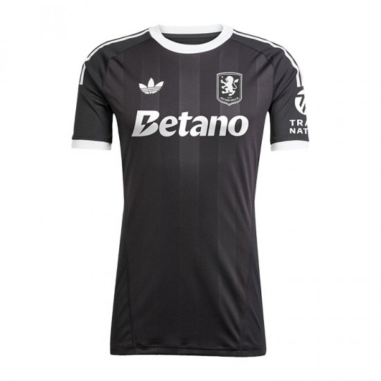 Tailandia Camiseta Aston Villa Portero 25-26 Negro - Haga un click en la imagen para cerrar